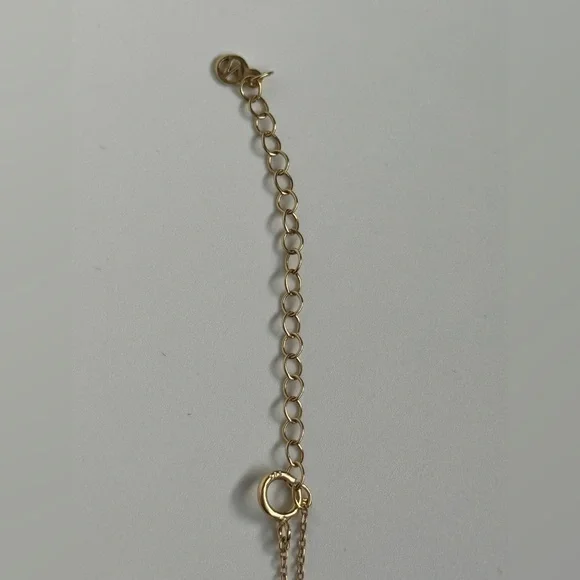 Mejuri 14K Initial Necklace - Picture 7 of 8